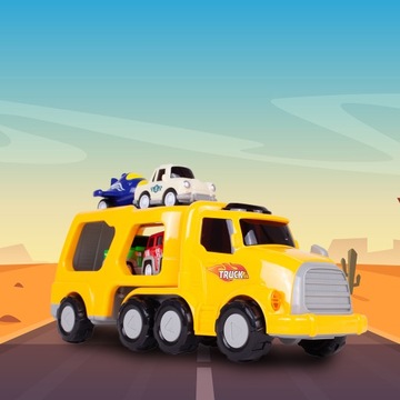 ЭВАКУАТОР С АВТОМОБИЛЕМ И САМОЛЕТОМ