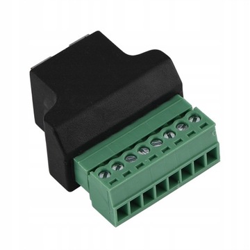 РАЗЪЕМ RJ45 НА 8 КОНТАКТОВ С ВИНТОВЫМ КЛЕММОМ