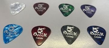 Медиатор гитарная ручка 0,6 мм, 1 шт., смесь цветов