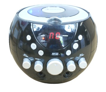 auna 10029920 Детское караоке-радио со светодиодной подсветкой