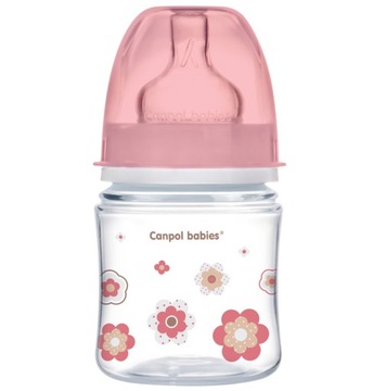 CANPOL BABIES BUTELKA SZEROKA 120ml EASY START +0m