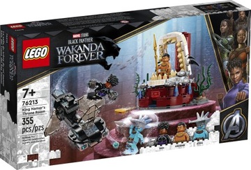 LEGO MARVEL 76213 Czarna Pantera Shuri Attum Namor