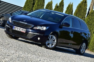 Peugeot 308 II SW 1.6 BlueHDi 120KM 2015 Peugeot 308 1,6Hdi 120Km Led Navi Kamera Panorama, zdjęcie 1