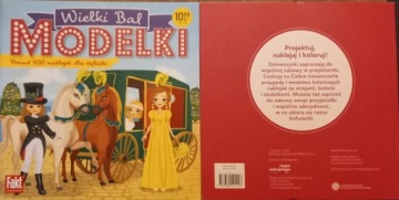 MODELKI WIELKI BAL NAKLEJKI