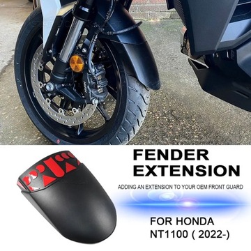Motocykl do Honda NT 1100 NT1100 2022-akcesoria Przedłużenie błotnika przed