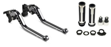 КОРОТКИЕ СПОРТИВНЫЕ РУЧКИ С ЧПУ + СИНИЕ ПЕРЕКЛЮЧАТЕЛИ -10%