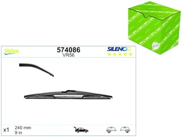 VALEO PIÓRO WYCIERACZKI SZKIELETOWE TYŁ 1SZT. VR56 SILENCIO 240MM
