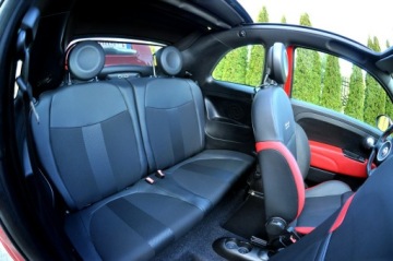 Fiat 500 II CC Seria 1 0.9 TwinAir 85KM 2015 Fiat 500 900 85KM TwinAir Cabrio Klima Pdc, zdjęcie 12