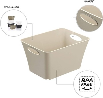 Корзина для хранения Rotho LIVING 11л