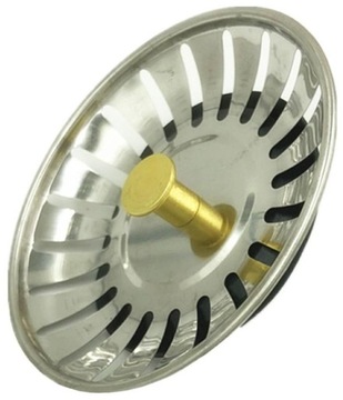 Korek do zlewu zlewozmywaka Sitko 77mm