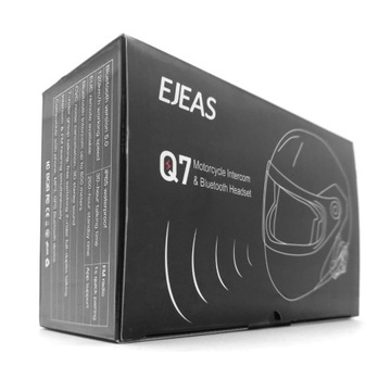EJEAS Q7 FM МОТОЦИКЛСКИЙ ИНТЕРКОМ 2 ШЛЕМА