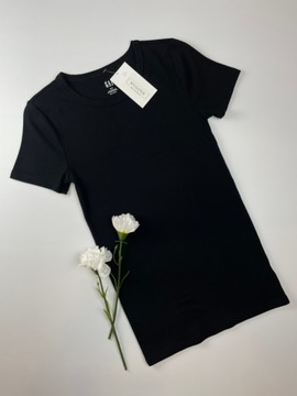 T-shirt damski czarny GAP pima cotton modal r. XS