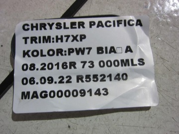 CHRYSLER PACIFIC 17 SENZOR NÁRAZŮ 68174975AA