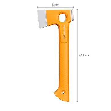 FISKARS X-SERIES X13 Топор для выживания туриста, деревянный топор