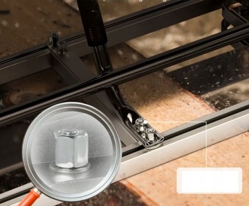 Tartak z piły spalinowej łańcuchowej trak przenośny łańcuchowy mobliny