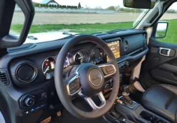 Jeep Wrangler IV Sahara Plug-In Seria 6 2.0 4xe 381KM 2023 Jeep Wrangler Jeep Wrangler 2.0 Hybryda Plug-in 380KM, zdjęcie 11