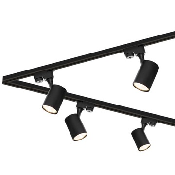 ZESTAW 4x LAMPA LED REFLEKTOR GU10 SZYNOPRZEWÓD 2M
