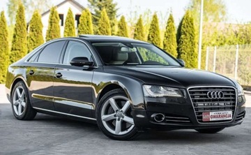 Audi A8 D4 Sedan 4.2 FSI 372KM 2010 Audi A8 4.2i Masaze Skora Wentylowane Grzane F...