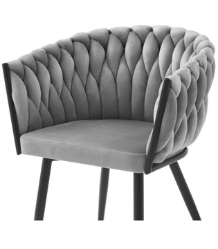 Стул СПИГА с бархатной обивкой МОДЕРН.