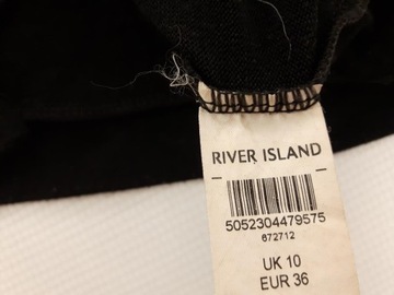 RIVER ISLAND modny SWETER z odkrytymi ramionami KOMIN _ 36