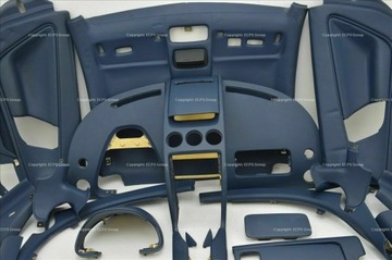 Lamborghini Gallardo Полный синий кожаный салон.