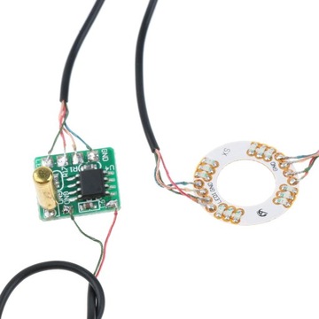 7 аналоговых джойстиков со светодиодной подсветкой