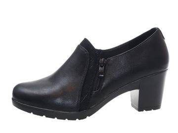 Czarne eleganckie wygodne buty damskie r.41