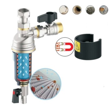 Магнитный фильтр Сепаратор FERDOM до 24 кВт EASY-MAG