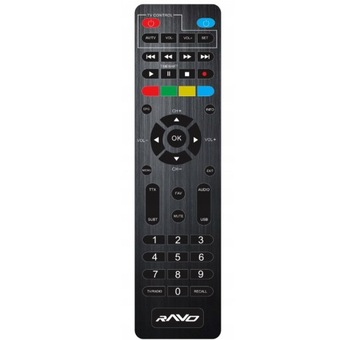 Декодер наземного телевидения DVB-T2 HD203 Ravo H265