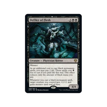 MTG Defiler of Flesh (Rare)