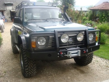 ПЕРЕДНИЙ БАМПЕР PATROL Y60 BODY LIFT +4 CM СТАЛЬ