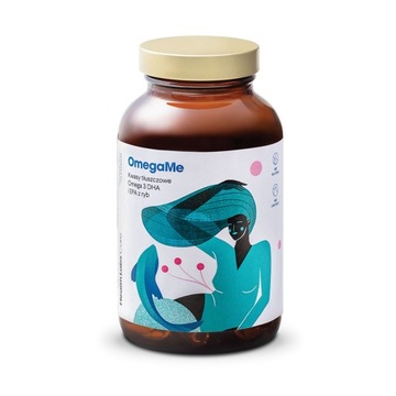 Health Labs OmegaMe Kwasy Omega 3 EPA,DHA 60 kaps.