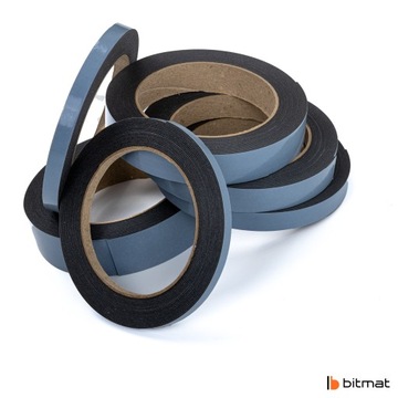 Клейкая лента двусторонняя 25мм, ширина 0,8мм, прочная, долговечная, 5м.