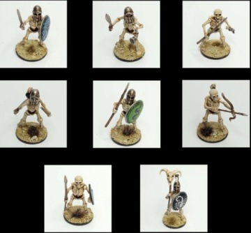 Скелеты конницы и колесницы