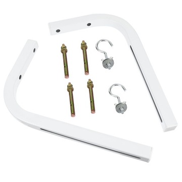 Экран с основанием для крепления потолочного проектора