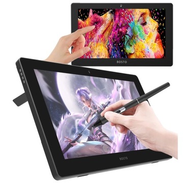 PROFESJONALNY Tablet graficzny BOSTO X5 16GB 512GB 2w1 WINDOWS 10 Pro DOTYK
