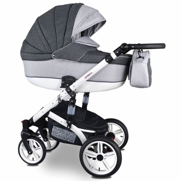 WÓZEK DZIECIĘCY 3W1 WÓZKI DZIECIĘCE AVEIRO 4w1 + Baza Isofix + GRATISY +