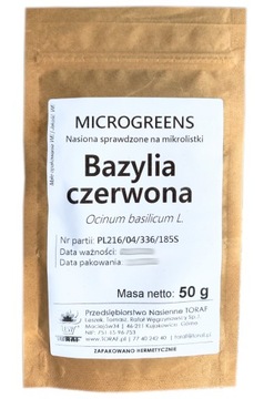 BAZYLIA CZERWONA Toraf 50g