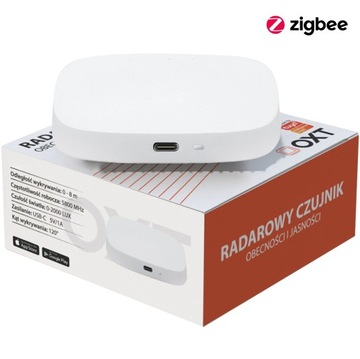 OXT Czujnik radar obecności jasn. USB ZigBee TUYA