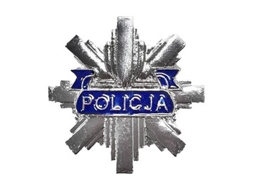 ODZNAKA POLICYJNA STRÓJ POLICJANT METALOWA 5x5cm
