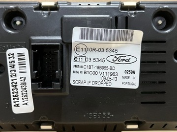 FORD FIESTA MK7 ЛИФТ ПАНЕЛЬ РАДИОПАНЕЛИ ДИСПЛЕЙ В КОМПЛЕКТЕ