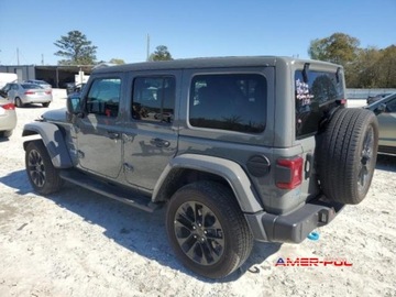 Jeep Wrangler IV 2022 Jeep Wrangler 2022 r., 2,0L SAHARA UNLIMITED 2.0 Hybryda 375KM, zdjęcie 2