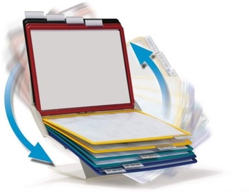 ПРЕЗЕНТАЦИОННЫЕ ПАНЕЛИ 10 x A4 НАСТЕННЫЕ/СТОЛЫ Durable Vario Pro x 2