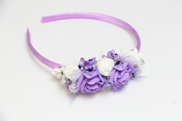 Комплект для девочки, повязка, пояс к платью, на свадьбу, причастие.