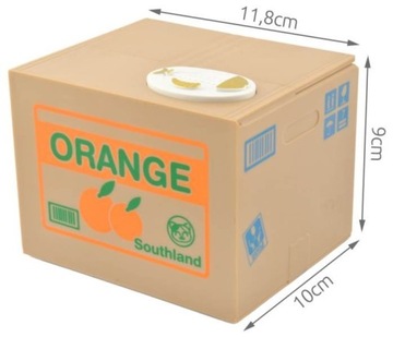 КОПИЛКА КОТЕНОК КОШКА СОБИРАЕТ МОНЕТЫ ЛАПОЙ ИНТЕРАКТИВНОЕ АВТОМАТИЧЕСКОЕ мяуканье