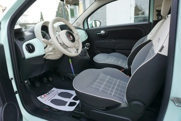 Fiat 500 II Seria 4 1.2 69KM 2019 Fiat 500 polski salon , gaz, I rej. sierpień 2020, zdjęcie 8