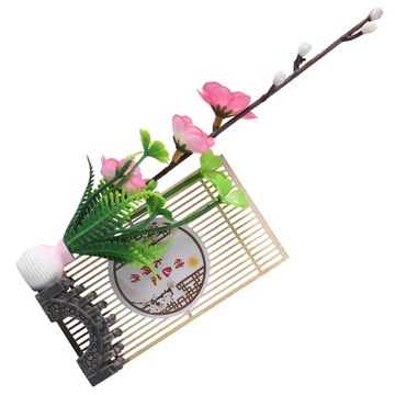 Оформление кухни искусственными растениями Искусственный цветочный декор