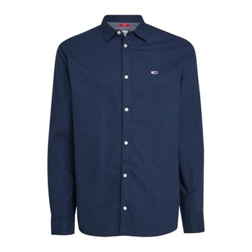 TOMMY HILFIGER KOSZULA MĘSKA Z DŁUGIM RĘKAWEM TJM CLASSIC OXFORD GRANAT M