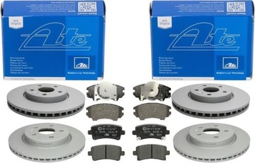 ATE TARCZE+KLOCKI PRZÓD+TYŁ OPEL INSIGNIA 321MM