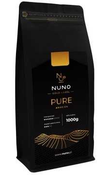 KAWA NUNO GOLD PURE ARABICA ŚWIEŻO PALONA 72H 1KG